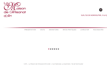 Tablet Screenshot of maison-des-arts.fr